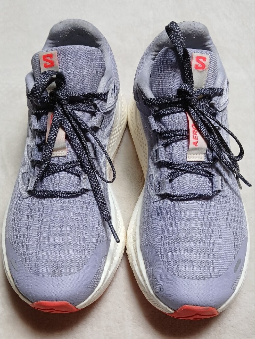Salomon Aero Glide 3 Lavender Athletic Sneakers Size 9 Womans - Picture 2 of 9